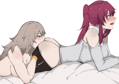 lesbian rimjob hentai